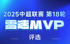 中超第18輪：卡扎伊戴帽，劉祝等傳射，MVP之爭。