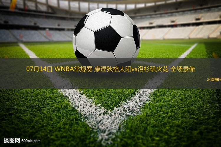 07月14日 WNBA常規(guī)賽 康涅狄格太陽vs洛杉磯火花 全場錄像